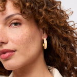 Carnaby Hoop-Ivory - HP124GAIV-Julie Vos-Renee Taylor Gallery