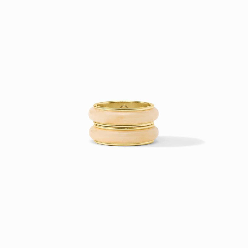 Carnaby Duet Ring-Ivory - R240GAIV-Julie Vos-Renee Taylor Gallery