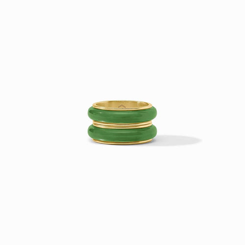 Carnaby Duet Ring-Palmetto Green - R240GAJG-Julie Vos-Renee Taylor Gallery