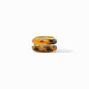 Carnaby Duet Ring-Tortoiseshell - R240GATS-Julie Vos-Renee Taylor Gallery