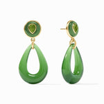 Carnaby Statement Earrings-Palmetto Green - ER1035GAJG00-Julie Vos-Renee Taylor Gallery