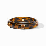 Carnaby Stone Bangle-Tortoiseshell - BG324GATS-Julie Vos-Renee Taylor Gallery