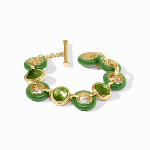 Carnaby Stone Bracelet-Palmetto Green - BL244GAJG00-Julie Vos-Renee Taylor Gallery