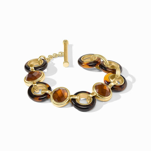 Carnaby Stone Bracelet-Tortoise shell - BL244GATS00-Julie Vos-Renee Taylor Gallery