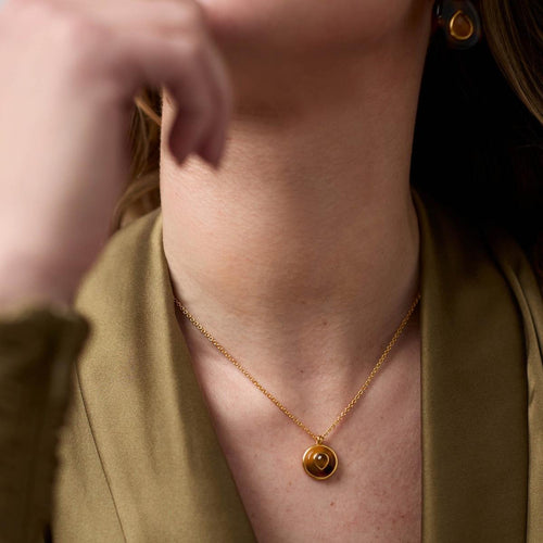 Carnaby Delicate Necklace-Palmetto Green - N569GAJG00-Julie Vos-Renee Taylor Gallery