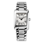 Classics Carrée Lady’s Quartz Stainless Steel White Dial Watch – FC-200MC26B-Frederique Constant-Renee Taylor Gallery