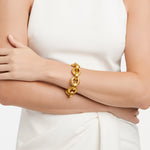 Cannes Demi Link Gold Bracelet - BL159S00-Julie Vos-Renee Taylor Gallery