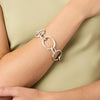 Catalina Light Link Bracelet-Silver - BL210S00-Julie Vos-Renee Taylor Gallery