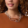 Catalina Light Link Necklace-Silver - N476S00-Julie Vos-Renee Taylor Gallery