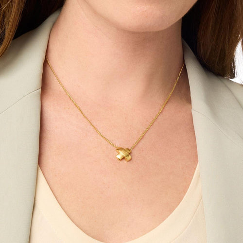 Catalina X Delicate Necklace-Gold - N564G00-Julie Vos-Renee Taylor Gallery