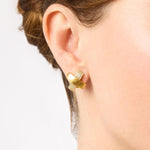 Catalina Pave X Stud Earrings-Pave Cubic Zirconia - ER1048GPCZ00-Julie Vos-Renee Taylor Gallery