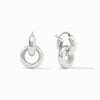 Catalina 2-in-1 Earrings-Silver - ER853S00-Julie Vos-Renee Taylor Gallery