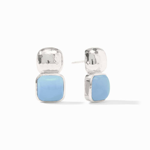 Catalina Chalcedony Blue Earrings - ER540SCA00-Julie Vos-Renee Taylor Gallery