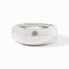 Catalina Statement Silver Hinge Bangle - BG312S00-Julie Vos-Renee Taylor Gallery