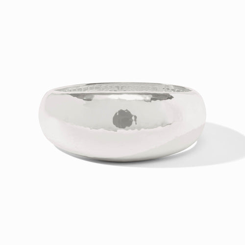 Catalina Statement Silver Hinge Bangle - BG312S00-Julie Vos-Renee Taylor Gallery