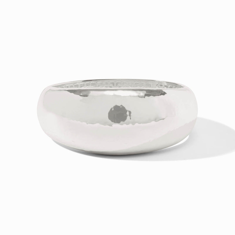 Catalina Statement Silver Hinge Bangle - BG312S00-Julie Vos-Renee Taylor Gallery