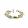 Catalina Stone Bracelet - Iridescent Aquamarine Blue-Julie Vos-Renee Taylor Gallery