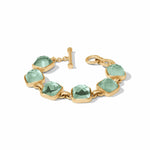 Catalina Stone Iridescent Aquamarine Blue Bracelet - BL202GIBQ00-Julie Vos-Renee Taylor Gallery