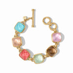 Catalina Stone Bracelet - Iridescent Aquamarine Blue-Julie Vos-Renee Taylor Gallery