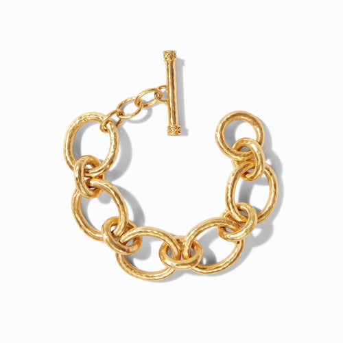 Catalina Gold Link Bracelet - BL126G00-Julie Vos-Renee Taylor Gallery