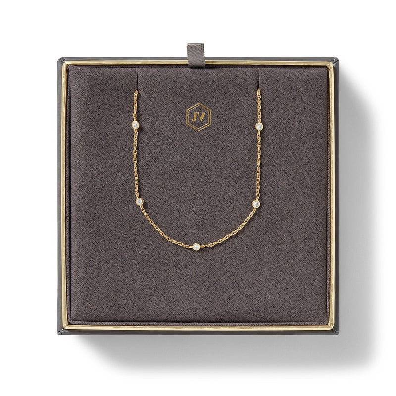 Celeste Delicate Station Necklace-Julie Vos-Renee Taylor Gallery