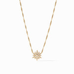 Celeste Solitaire Necklace - CZ/Pearl-Julie Vos-Renee Taylor Gallery