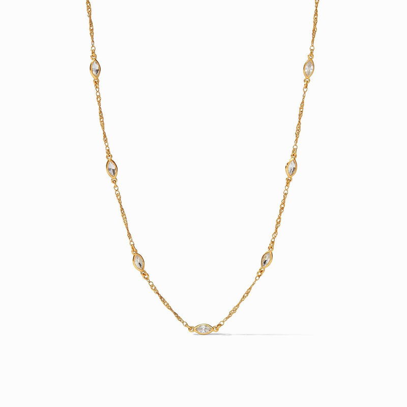 Charlotte Delicate Station Necklace-Julie Vos-Renee Taylor Gallery