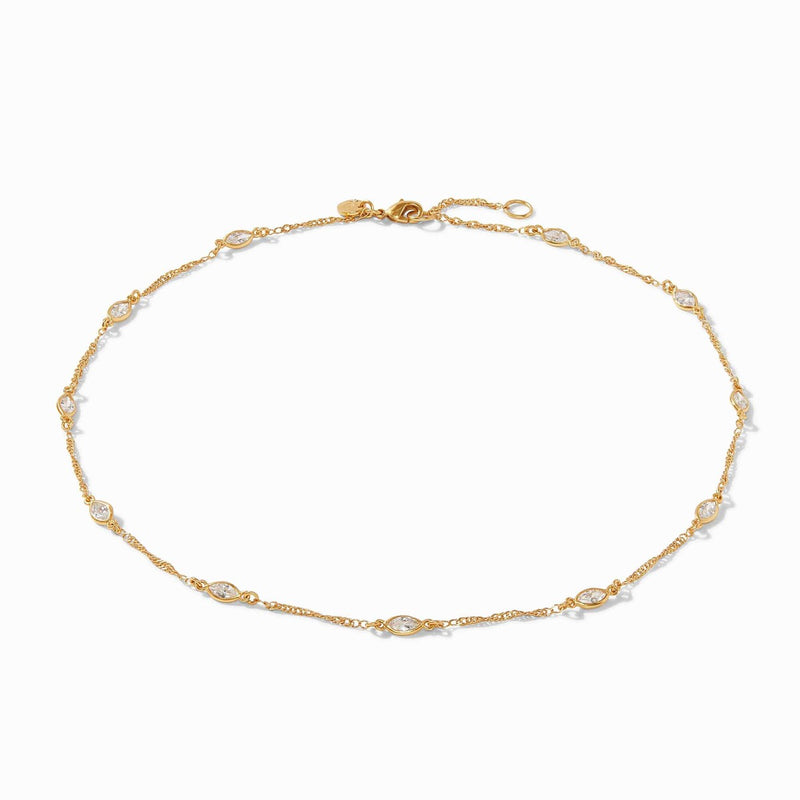 Charlotte Delicate Station Necklace-Julie Vos-Renee Taylor Gallery