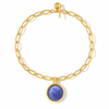 Solara Statement Necklace-Iridescent Tanzanite Blue - N586GITB00-Julie Vos-Renee Taylor Gallery