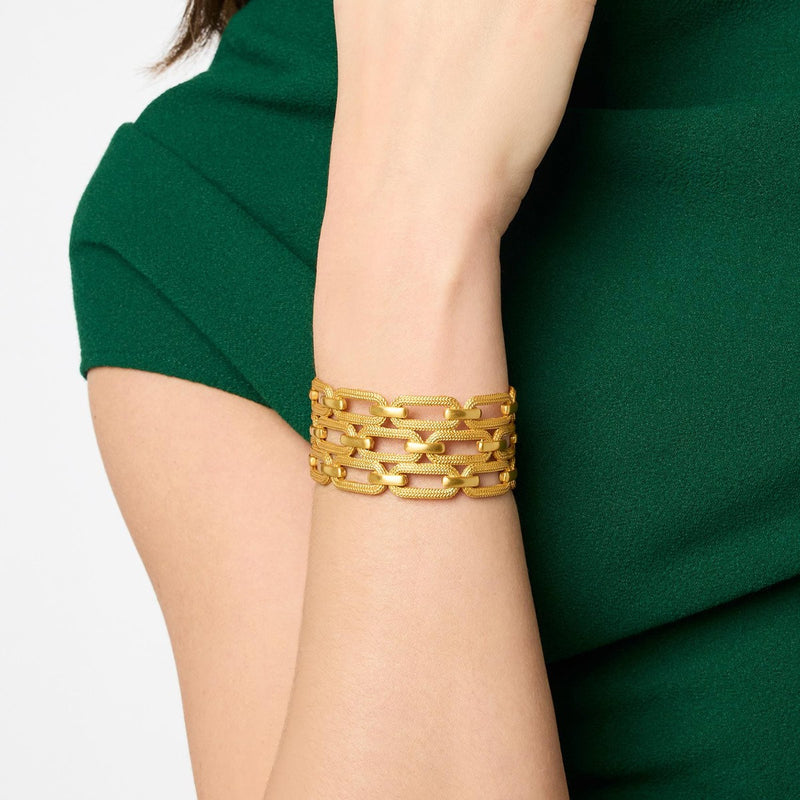 Cheval Paperclip Cuff Bracelet-Julie Vos-Renee Taylor Gallery