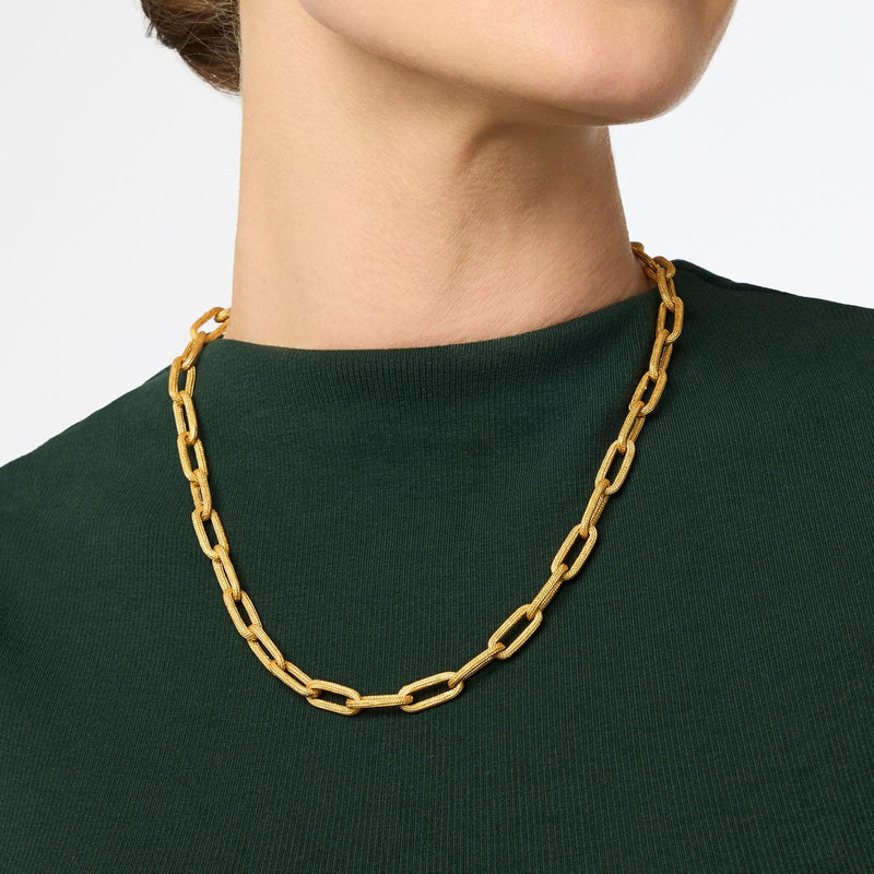Cheval Paperclip Link Necklace-Julie Vos-Renee Taylor Gallery