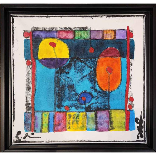"City Scapes - White"-Colors Artworks-Renee Taylor Gallery