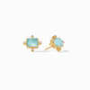 Clara Stud Earrings - Cubic Zirconia-Julie Vos-Renee Taylor Gallery