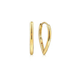 Classic Hoop Earrings 14K Yellow Gold - EG15169Y4JJJ-Gabriel & Co.-Renee Taylor Gallery