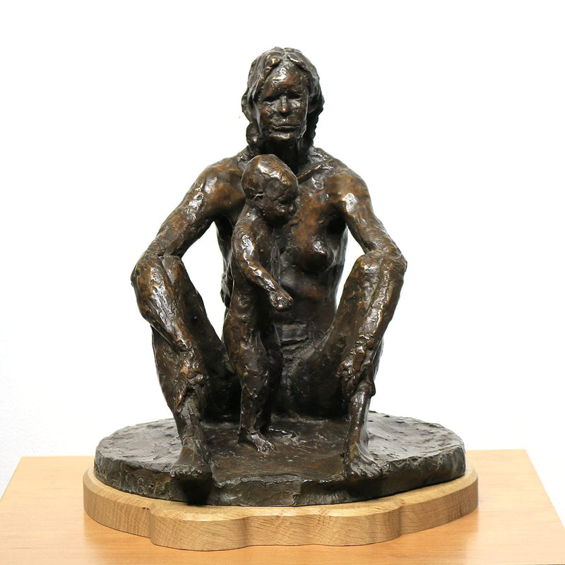"Cloud & Lysistrata"-John Henry Waddell-Renee Taylor Gallery
