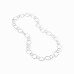 Colette Smooth Silver Necklace - N599S00-Julie Vos-Renee Taylor Gallery