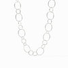 Colette Smooth Silver Necklace - N599S00-Julie Vos-Renee Taylor Gallery
