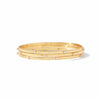 Crescent Stone Turquoise Blue Bangle - BG193GTQ-Julie Vos-Renee Taylor Gallery