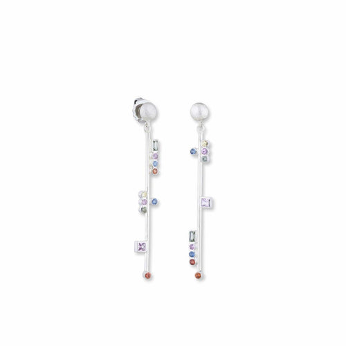 Deck Earring with Sapphire by Lika Behar