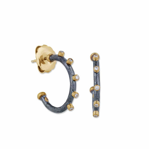 Dima Earrings with Diamond by Lika Behar