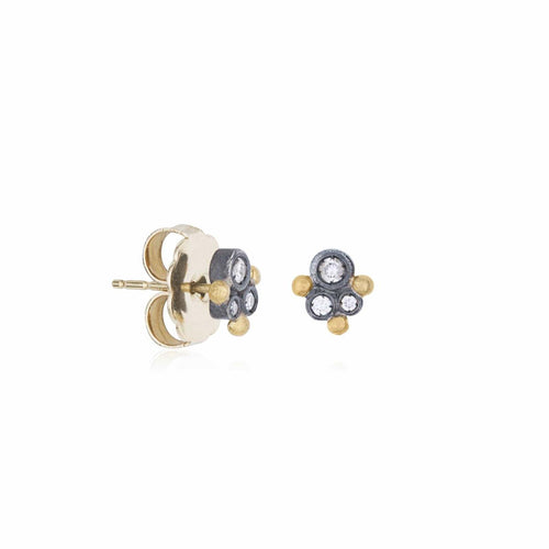Dylan Earrings with Diamond by Lika Behar