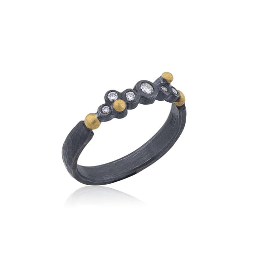 Dylan Ring with Diamond by Lika Behar