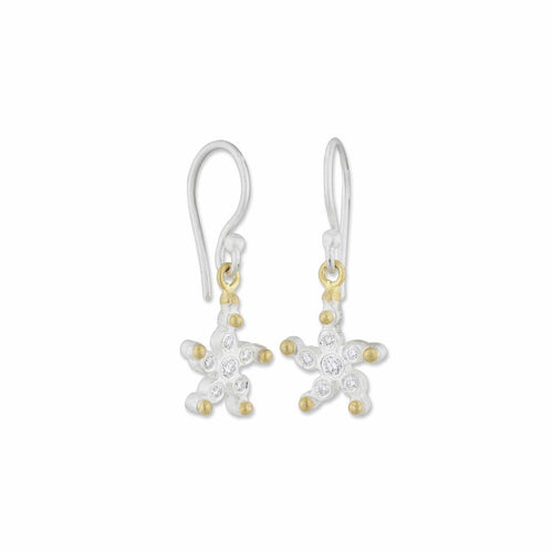 Dylan Celeste Earrings with Diamond by Lika Behar