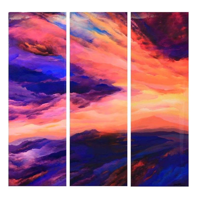 "Daybreak" Triptych-Karen Kohtz-Renee Taylor Gallery