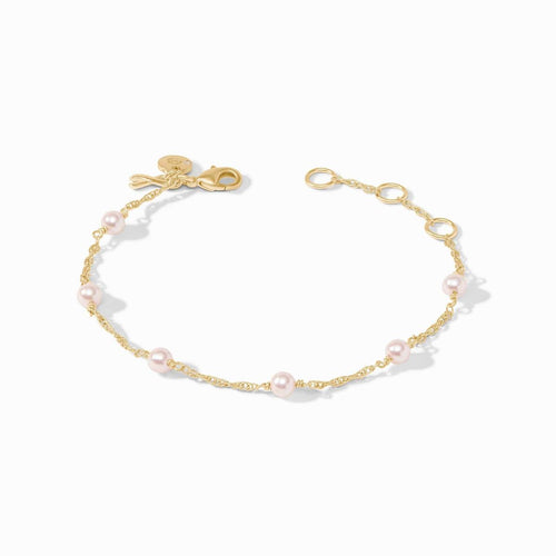 The Pink Delicate Bracelet-Pink Pearl - BL279GPPL00-Julie Vos-Renee Taylor Gallery