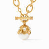 Delphine Pearl Statement Necklace - N467GPL00-Julie Vos-Renee Taylor Gallery