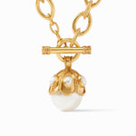 Delphine Pearl Statement Necklace - N467GPL00-Julie Vos-Renee Taylor Gallery