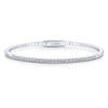 14K White Gold Diamond Bangle – BG3716-62W45JJ-Gabriel & Co.-Renee Taylor Gallery