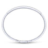 14K White Gold Diamond Bangle – BG3716-62W45JJ-Gabriel & Co.-Renee Taylor Gallery
