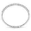 14K White Gold Diamond Bangle – BG3976-62W45JJ-Gabriel & Co.-Renee Taylor Gallery